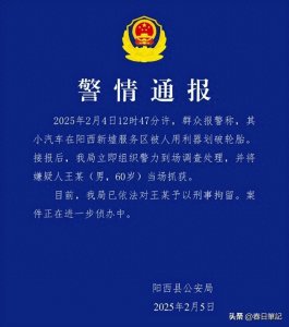 阳江服务区“划胎诈补”后续!划胎男子被刑拘,服务区最新回应
